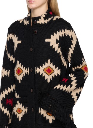  - FORTELA - Fringed Loose Cardigan