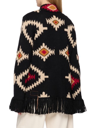 背面 - 点击放大 - FORTELA - Fringed Loose Cardigan