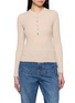 首图 - 点击放大 - FORTELA - Long Sleeve Knit Henley Top