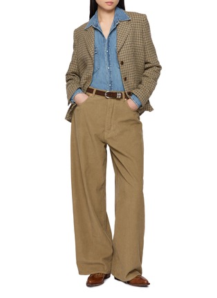 模特儿示范图 - 点击放大 - FORTELA - Fluid Straight Leg Pants