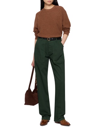 模特儿示范图 - 点击放大 - FORTELA - Crewneck Knit Sweater