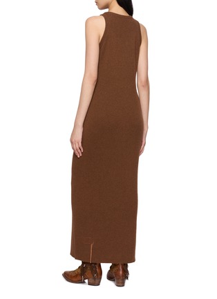 背面 - 点击放大 - FORTELA - Ribbed Knit Maxi Dress
