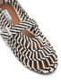 细节 - 点击放大 - ALAÏA - Woven Leather Mary Jane Flats