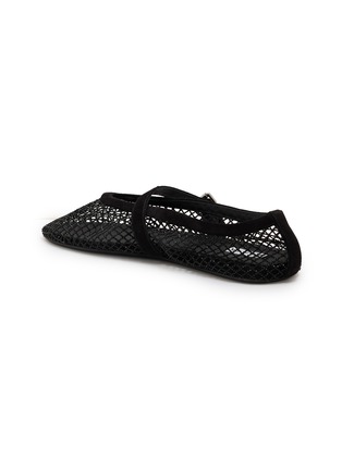  - ALAÏA - 网眼玛丽珍芭蕾舞平底鞋