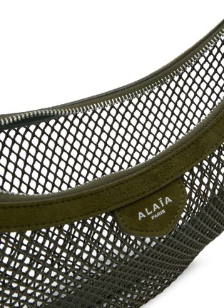 细节 - 点击放大 - ALAÏA - DEMI LUNE 网眼单肩包