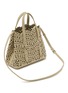 细节 - 点击放大 - ALAÏA - Mina 20 Vienne Wave Nubuck Calfskin Leather Tote Bag