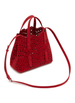 细节 - 点击放大 - ALAÏA - Mina 20 Nubuck Leather Bag