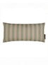 首图 –点击放大 - GARDEN GLORY - Small Striped Outdoor Pillow — Eucalyptus and Beige