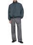 模特儿示范图 - 点击放大 - THE ROW - Tavel Double Pleated Wool Pants