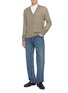 模特儿示范图 - 点击放大 - THE ROW - Dyce Seamless Cashmere Knit Cardigan