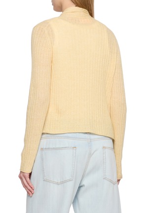 背面 - 点击放大 - GUEST IN RESIDENCE - Rib Stealth Shawl Collar Cardigan