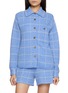 首图 - 点击放大 - GUEST IN RESIDENCE - Dylan Plaid Knit Shirt