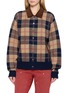 首图 - 点击放大 - GUEST IN RESIDENCE - TARTAN 格纹按扣夹克