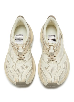 模特儿示范图 - 点击放大 - BALENCIAGA - 女款 JET 做旧套穿运动鞋