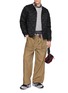 模特儿示范图 - 点击放大 - F/CE. - Garment Dyed Utility Pocket Work Pants