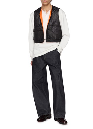 模特儿示范图 - 点击放大 - F/CE. - X Lee 91-B Modular Vest Jacket