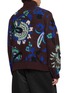 背面 - 点击放大 - SACAI - Floral Jacquard Knit Blouson Jacket
