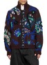 首图 - 点击放大 - SACAI - Floral Jacquard Knit Blouson Jacket