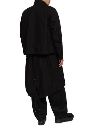 背面 - 点击放大 - SACAI - Nylon Twill and Ripstop Hybrid Coat