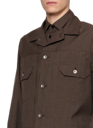  - SACAI - 叠领箱型夹克