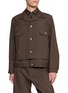 SACAI 叠领箱型夹克