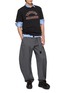 模特儿示范图 - 点击放大 - SACAI - Graphic T-Shirt