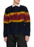 首图 - 点击放大 - SACAI - Long Sleeve Chusen Dyed Knit Polo Shirt