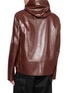 背面 - 点击放大 - SACAI - Hooded Leather Blouson Jacket
