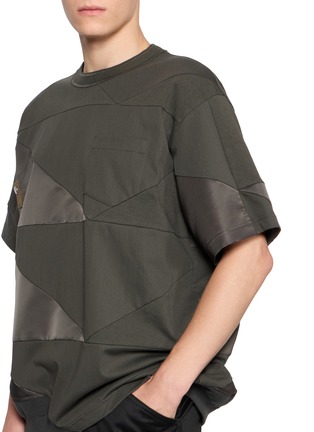  - SACAI - A.P.C. Quilts T-Shirt