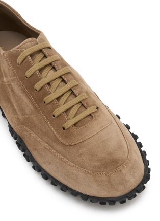 细节 - 点击放大 - COMMON PROJECTS - Minimal Runner Seventy Suede Men's Sneakers
