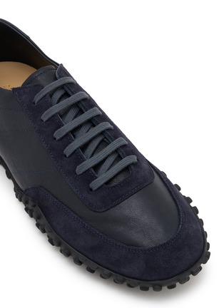 细节 - 点击放大 - COMMON PROJECTS - Minimal Runner Seventy Leather Suede Men's Sneakers