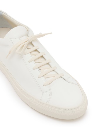 细节 - 点击放大 - COMMON PROJECTS - Achilles Premium Washed Leather Men's Sneakers