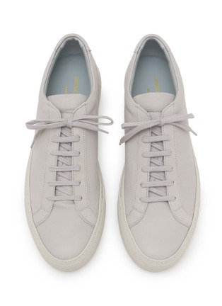 细节 - 点击放大 - COMMON PROJECTS - Achilles Premium Washed Leather Men's Sneakers