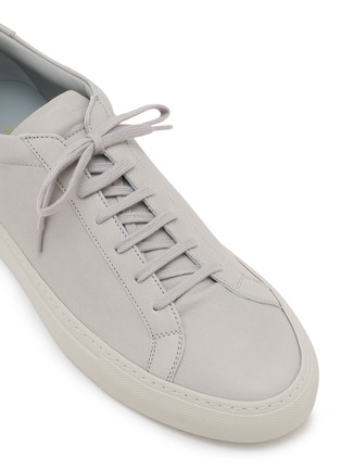 细节 - 点击放大 - COMMON PROJECTS - Achilles Premium Washed Leather Men's Sneakers