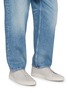 模特儿示范图 - 点击放大 - COMMON PROJECTS - Achilles Premium Washed Leather Men's Sneakers