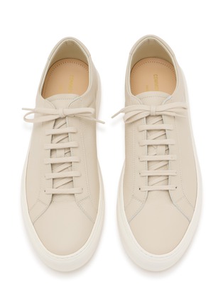 细节 - 点击放大 - COMMON PROJECTS - Achilles Piuma Leather Men's Sneakers