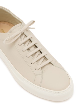 细节 - 点击放大 - COMMON PROJECTS - Achilles Piuma Leather Men's Sneakers