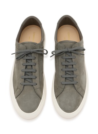 细节 - 点击放大 - COMMON PROJECTS - Achilles Piuma Nabuck Leather Men's Sneakers