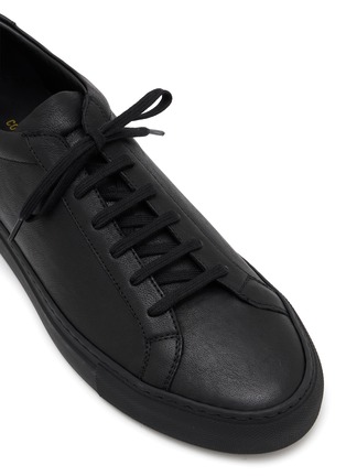 细节 - 点击放大 - COMMON PROJECTS - Achilles Premium Washed Leather Men's Sneakers