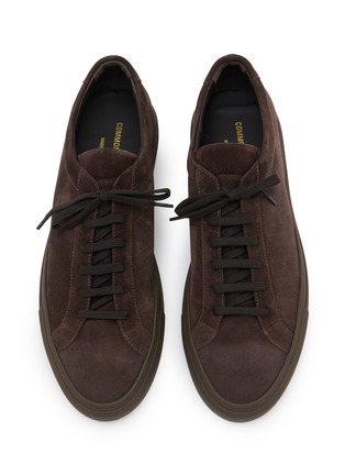 细节 - 点击放大 - COMMON PROJECTS - Achilles Premium Suede Men's Sneakers