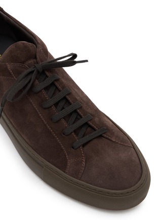 细节 - 点击放大 - COMMON PROJECTS - Achilles Premium Suede Men's Sneakers