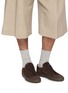 模特儿示范图 - 点击放大 - COMMON PROJECTS - Achilles Premium Suede Men's Sneakers