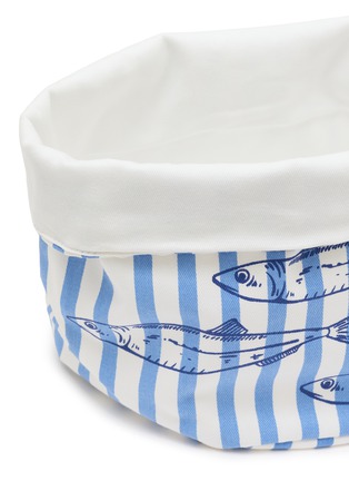 细节 –点击放大 - BATELA - Sailor's Fish Print Bread Basket