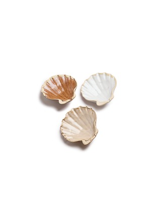 细节 –点击放大 - BATELA - Scallop Shell Bowl — Set of 3