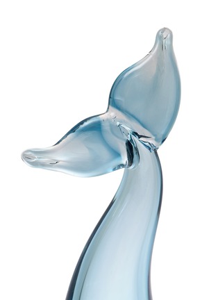 细节 –点击放大 - BATELA - Crystal Whale Tail Sculpture