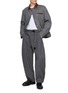 模特儿示范图 - 点击放大 - SACAI - Wool Melton Blouson