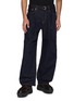 首图 - 点击放大 - SACAI - Belted Pleated Wide Leg Denim Pants