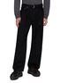 首图 - 点击放大 - SACAI - Belted Pleated Wide Leg Denim Pants