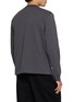背面 - 点击放大 - SACAI - Long Sleeve Zip Pocket Cotton Jersey T-Shirt