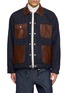 首图 - 点击放大 - SACAI - Leather Quad Pocket Jacket